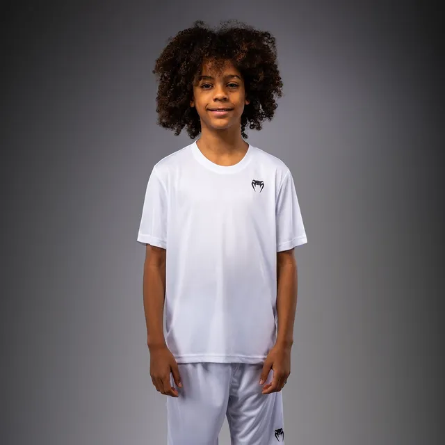 venum-lineup-kurzarm-t-shirt-f-r-kinder-wei-schwarz image 1