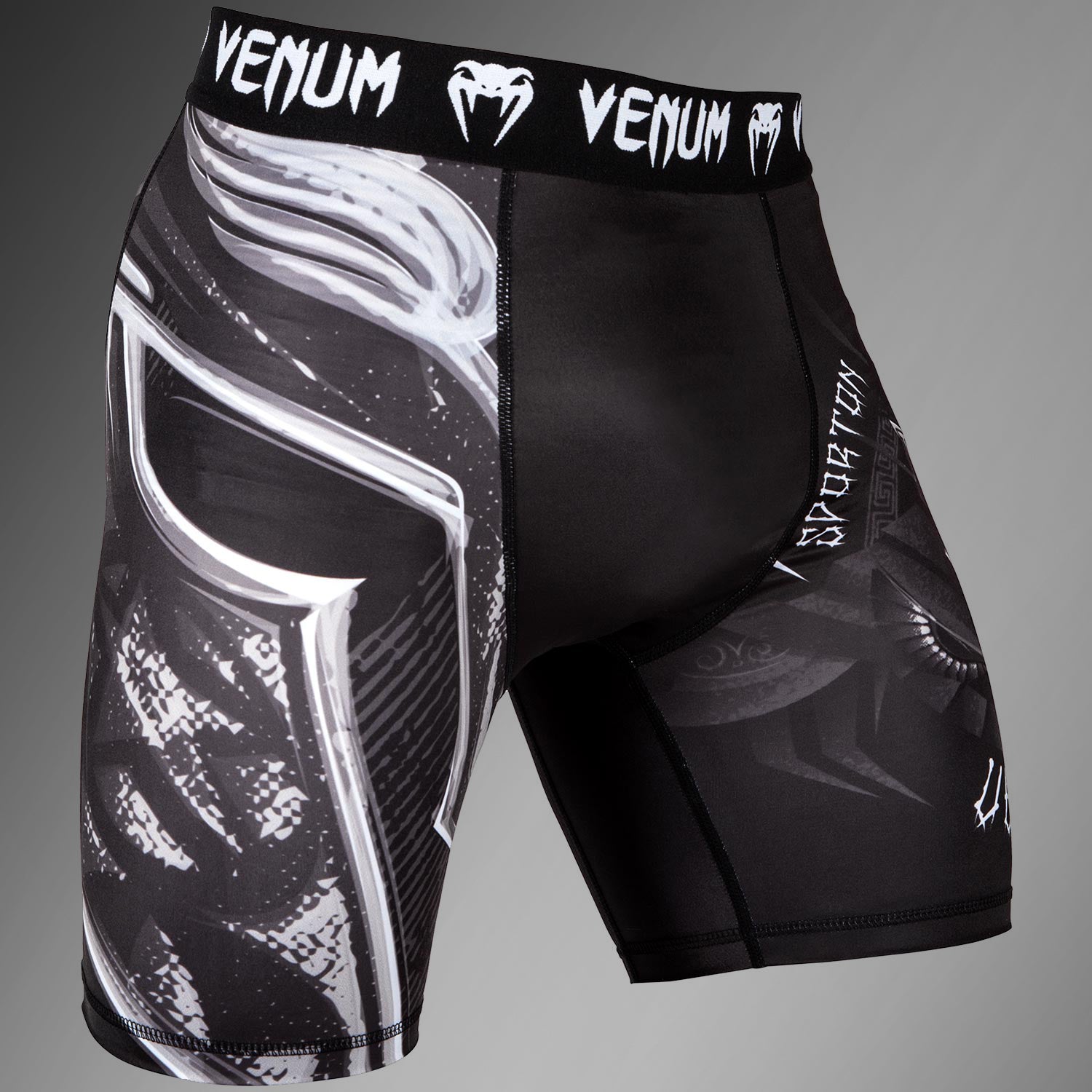 venum-gladiator-3-0-vale-tudo-shorts-f-r-herren-schwarz-wei image 1