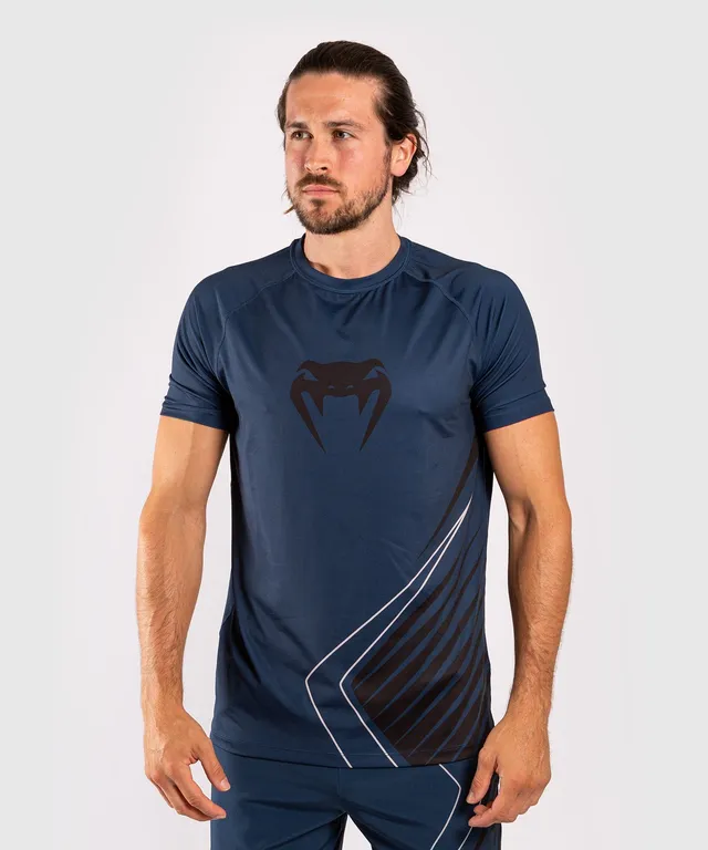 venum-contender-5-0-dry-tech-t-shirt-marineblau-sand image 1
