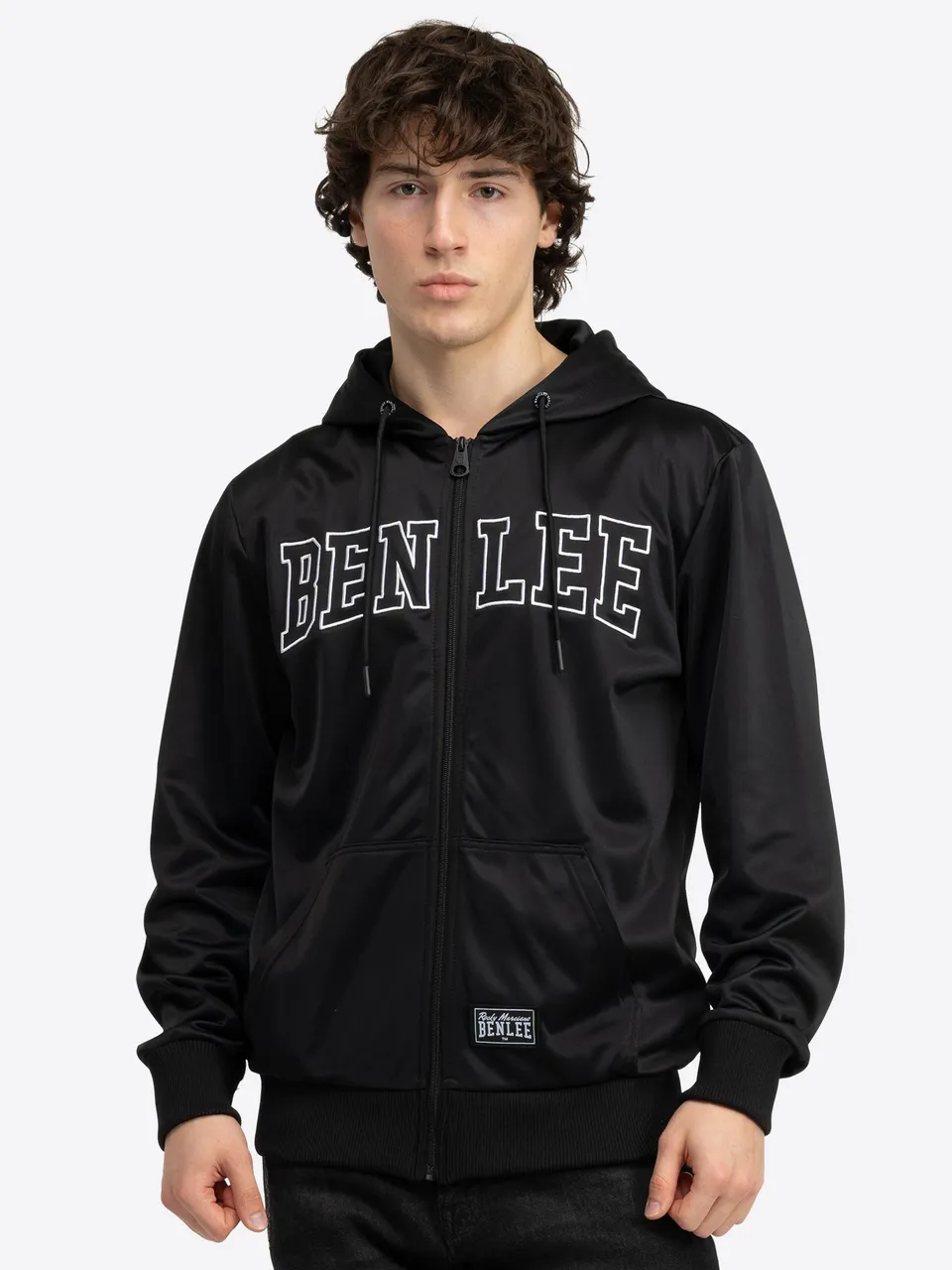 benlee-doyle-trainingsjacke-herren-mit-kapuze-full-zip-mit-k-ngurutaschen image 1