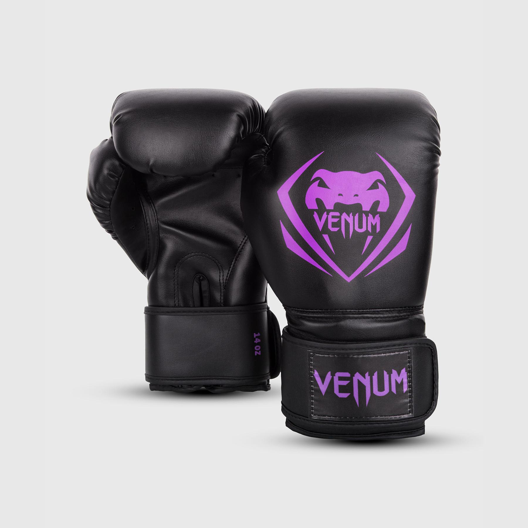 venum-contender-boxhandschuhe-schwarz-violett image 2