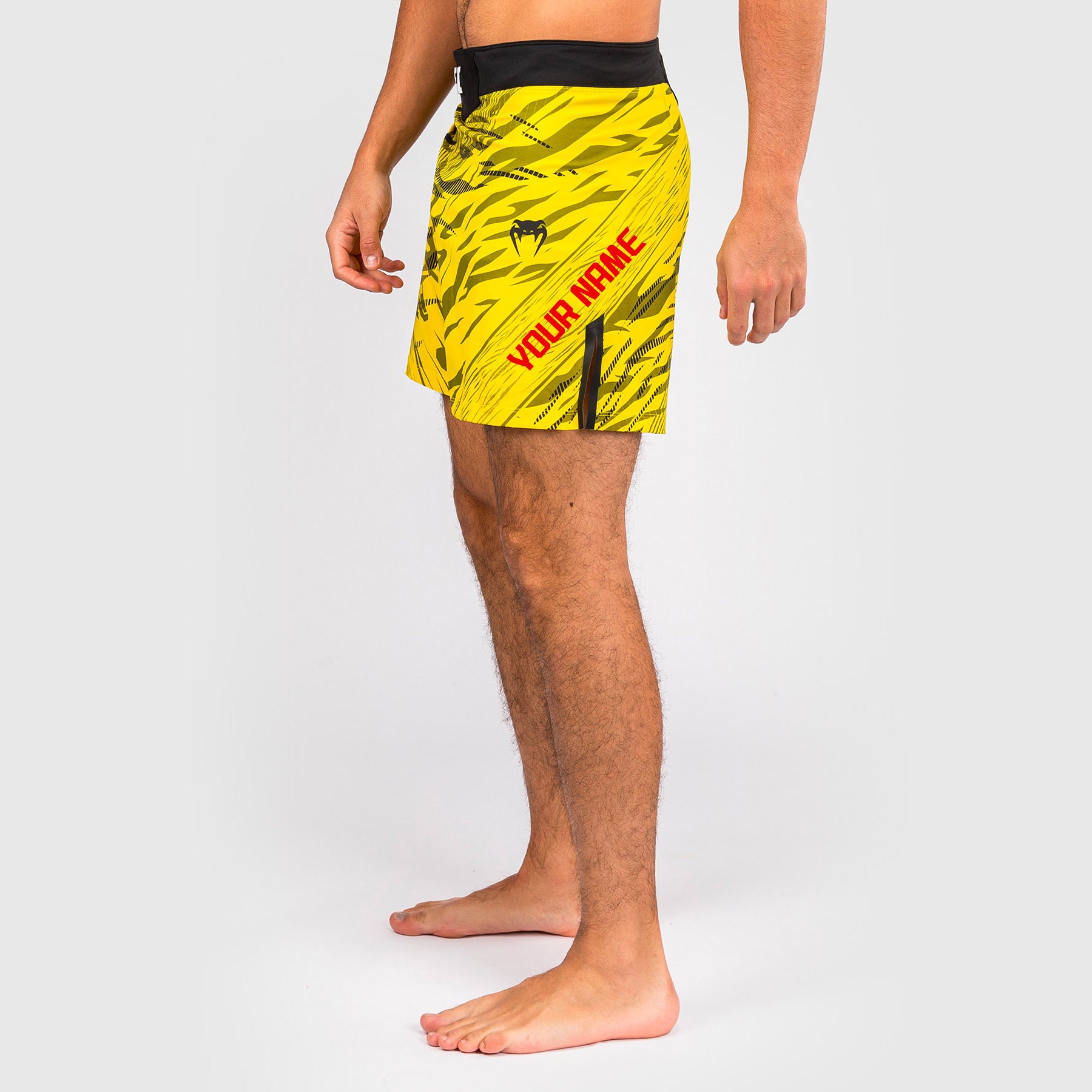 ufc-fusion-by-venum-authentic-fight-night-herren-fight-short-short-fit-gelb image 1