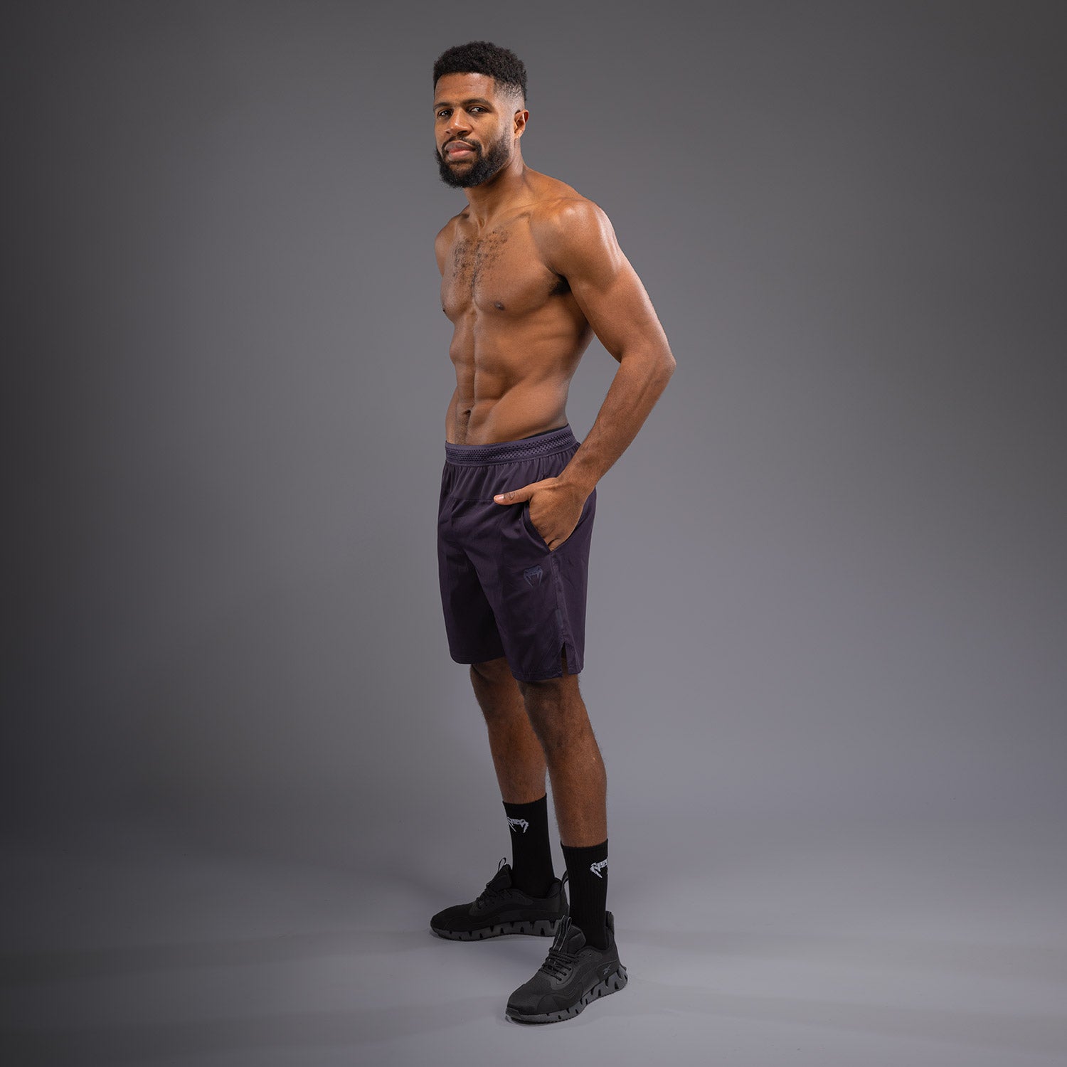 venum-g-fit-air-herren-trainingsshorts-tiefpurpur image 2