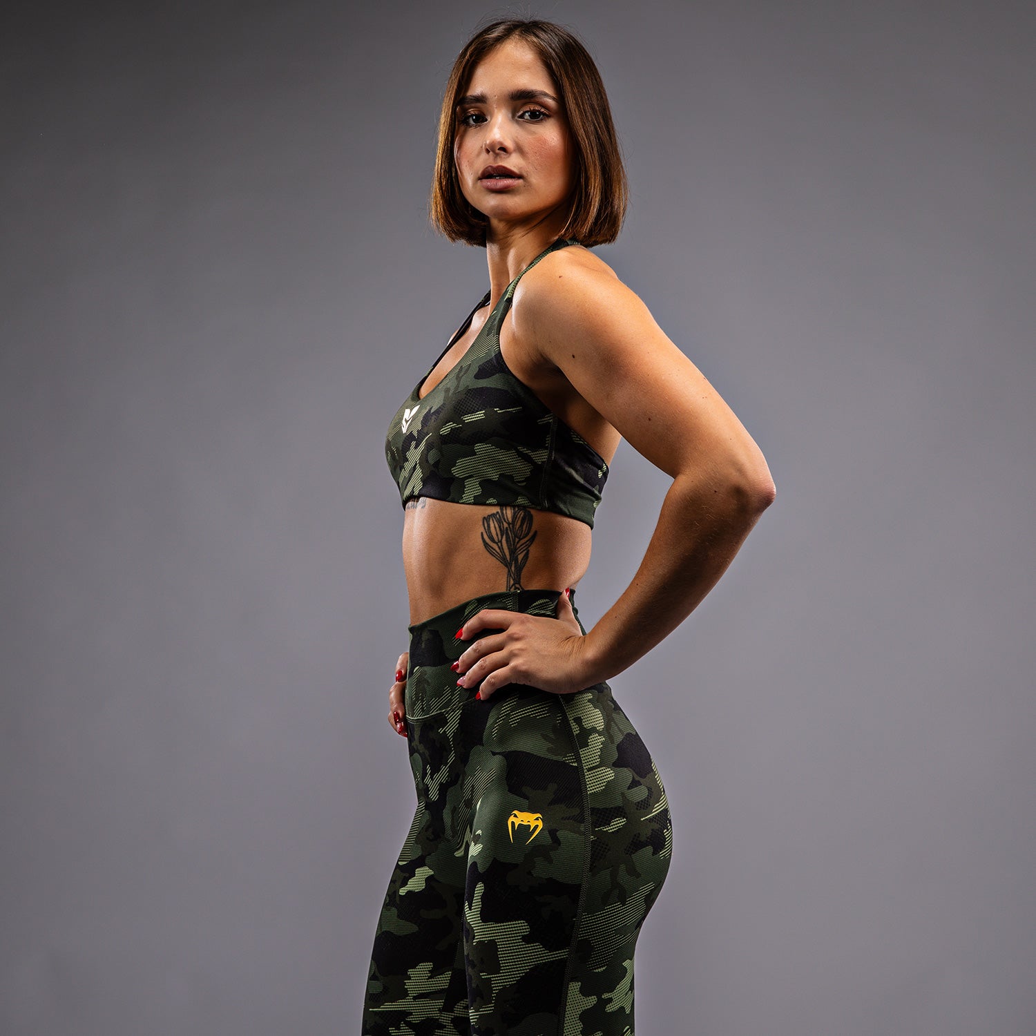 venum-x-sophia-rose-damen-sport-bh-forest-camo image 2
