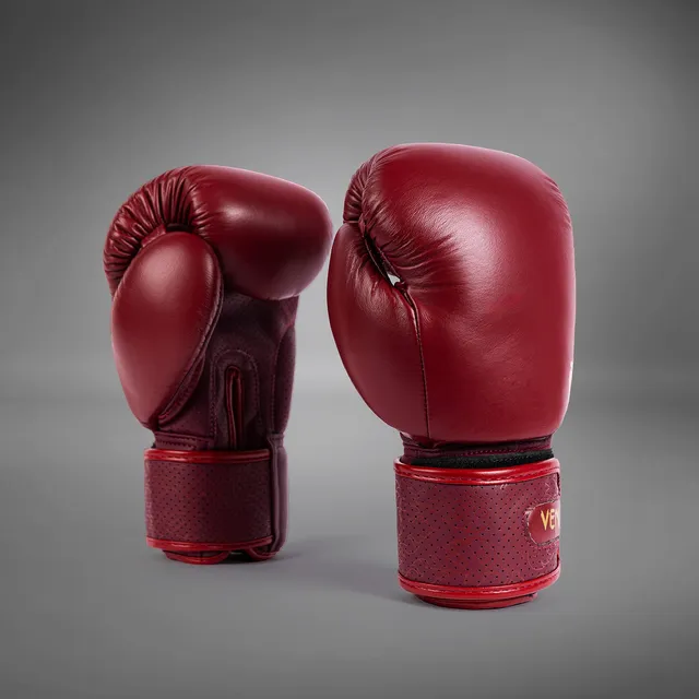 venum-power-2-0-boxhandschuhe-weinrot image 1