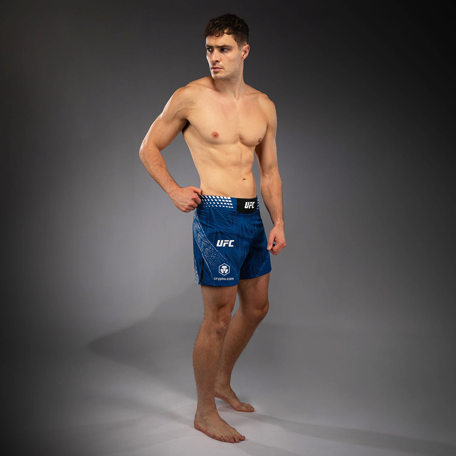 venum-ufc-zenith-authentic-fight-night-fight-short-herren-blau-personalisiert-sh image 7