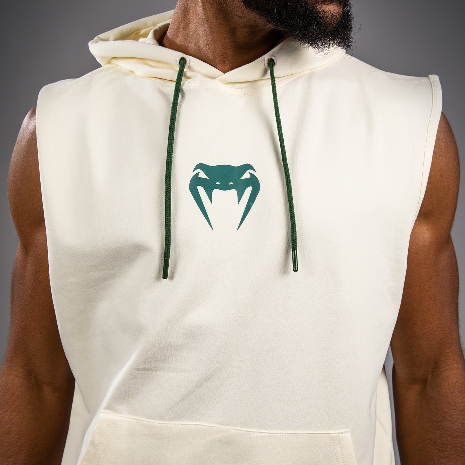 venum-sparring-rmelloser-hoodie-herren-vanille image 5