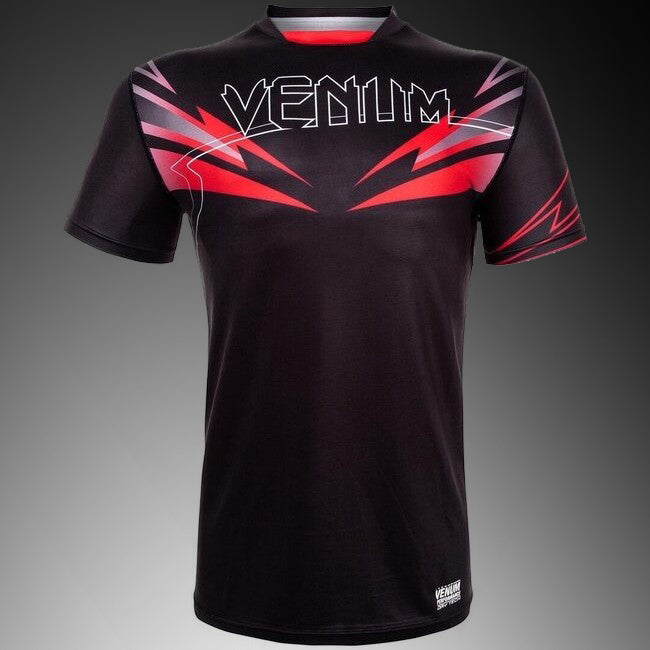 venum-sharp-3-0-dry-tech-t-shirt-herren-schwarz-rot image 1