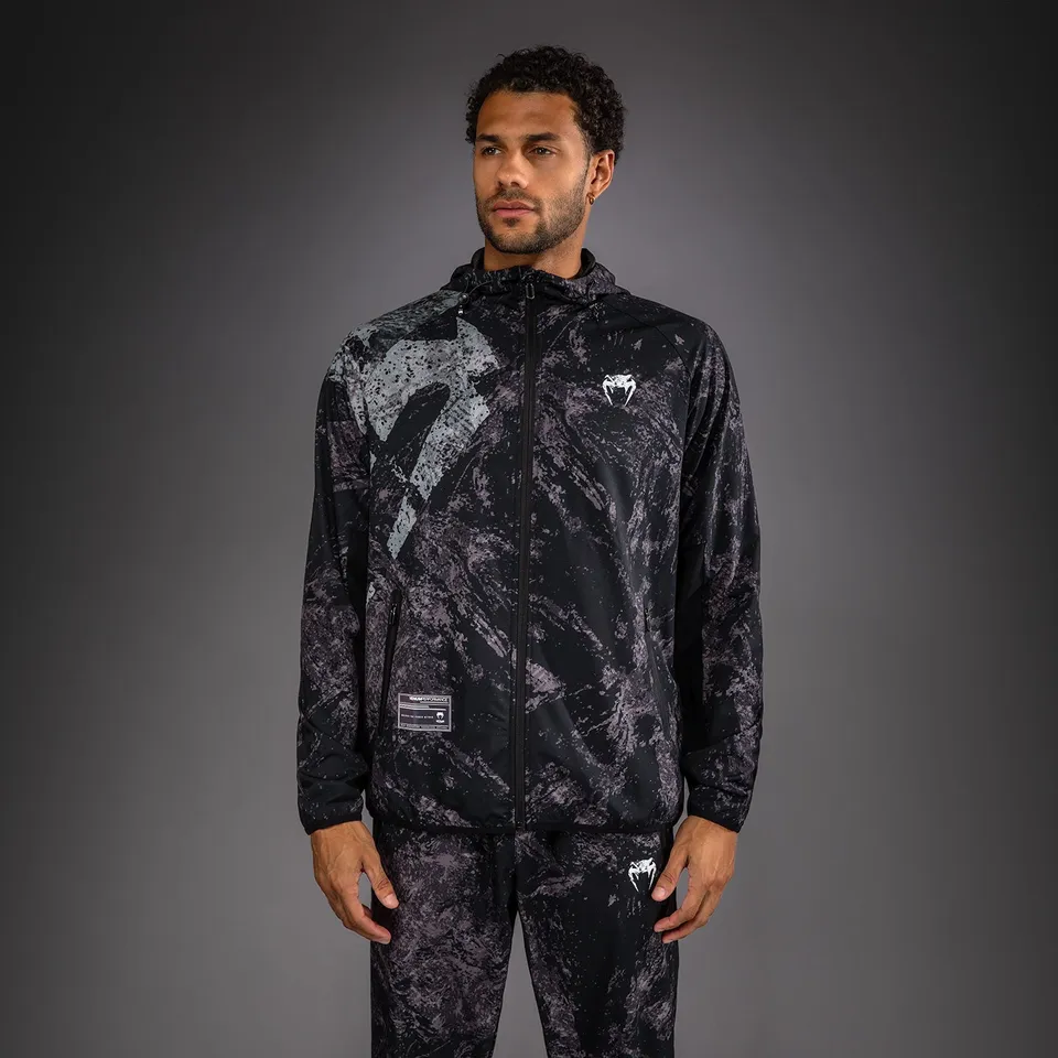 venum-rage-workout-trainingsjacke-schwarz-grau image 1