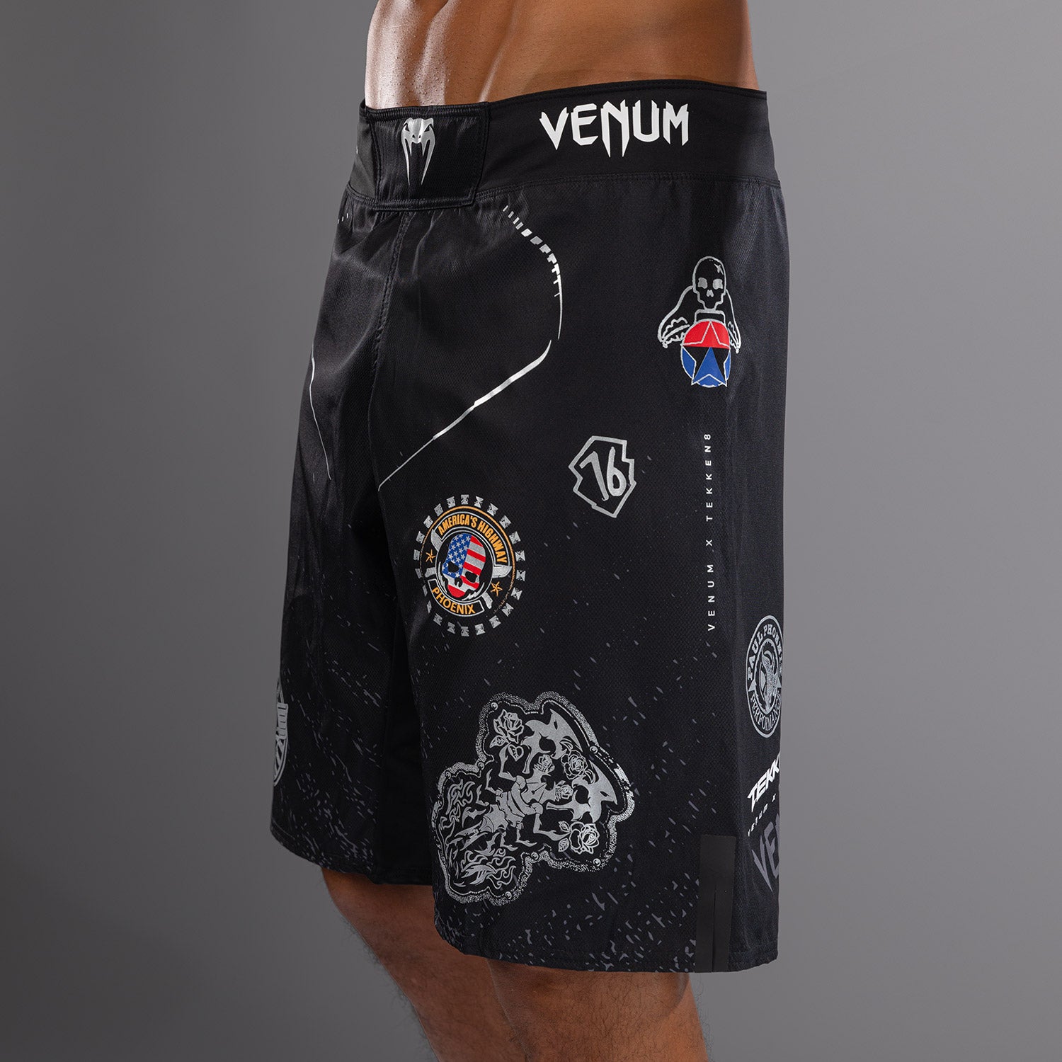 venum-x-tekken-8-paul-phoenix-fight-shorts-schwarz-herren image 6