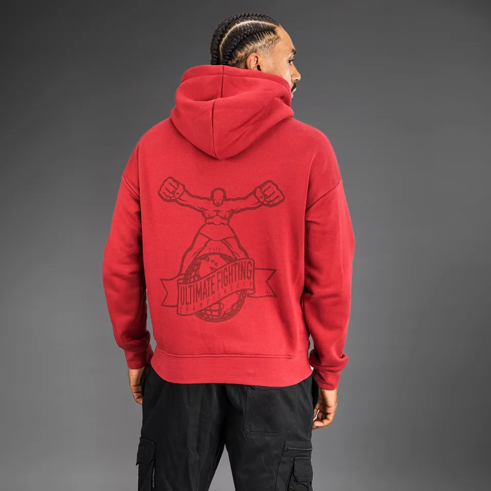 ufc-by-venum-ulti-man-hoodie-herren-burgunderrot image 1