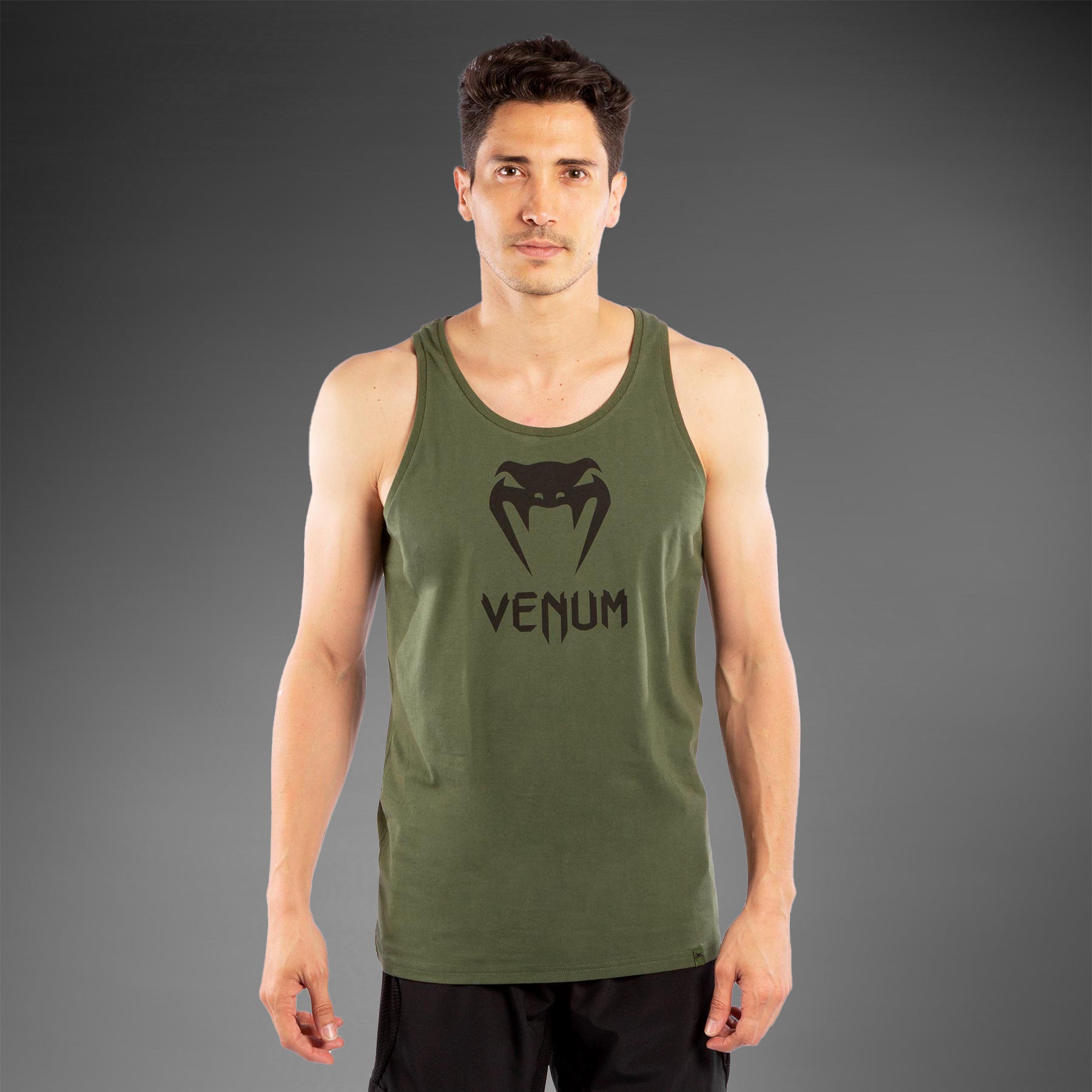 venum-classic-tanktop-khaki-herren-box-tanktop-aus-100-baumwolle image 1