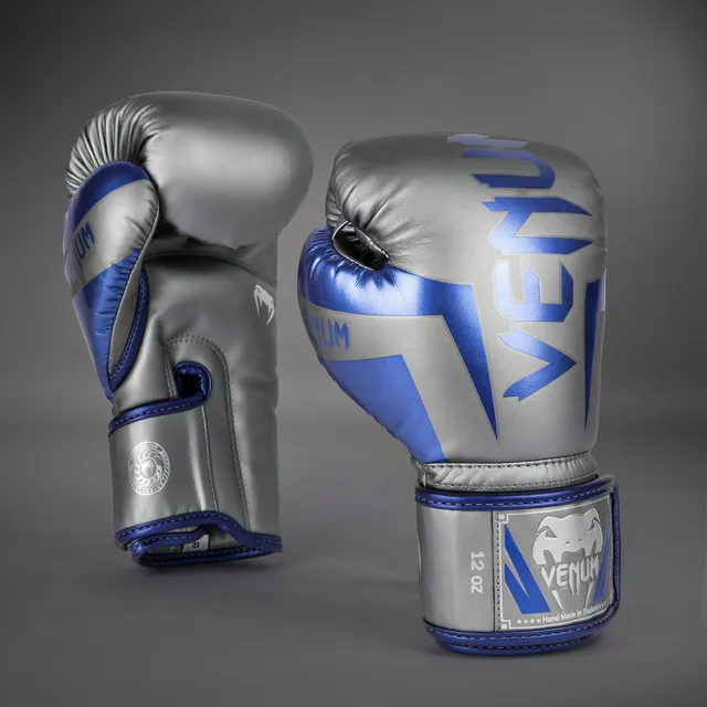 venum-elite-boxhandschuhe-spezialausgabe-grau image 1