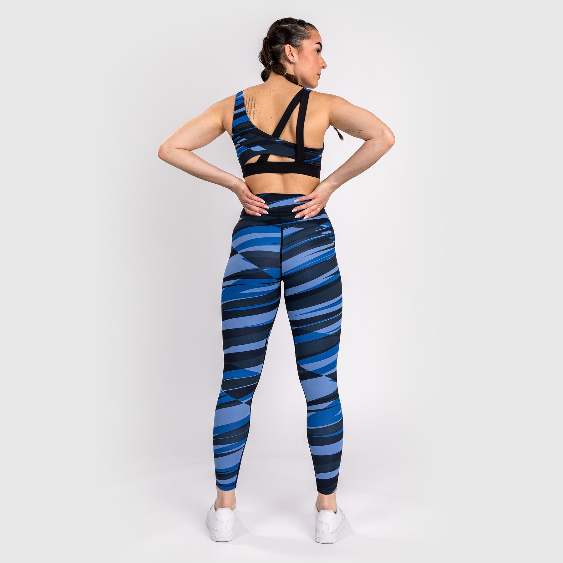 venum-abyss-damen-leggings-7-8-schatten-blau image 3