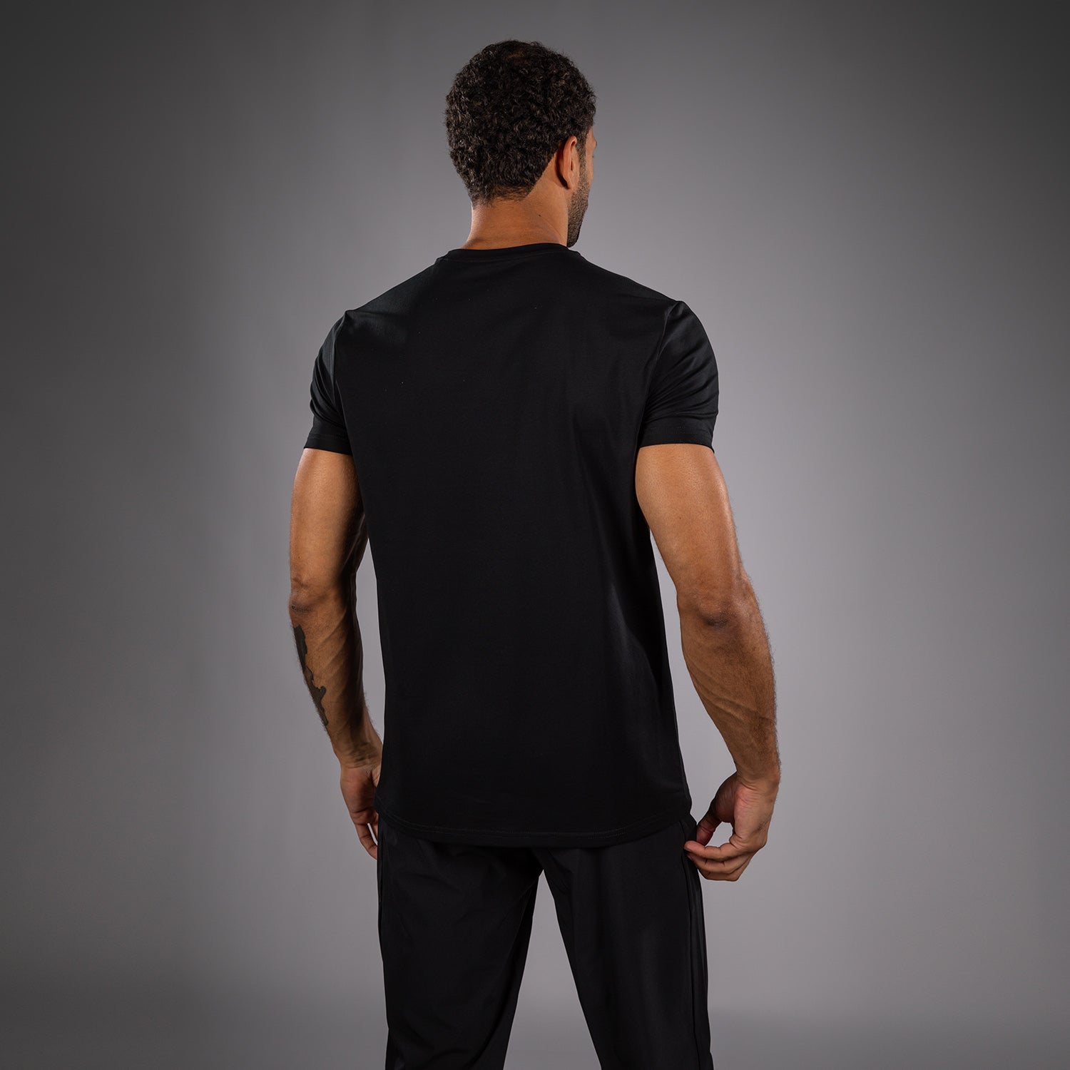 venum-adrenaline-t-shirt-herren-schwarz-sand image 2
