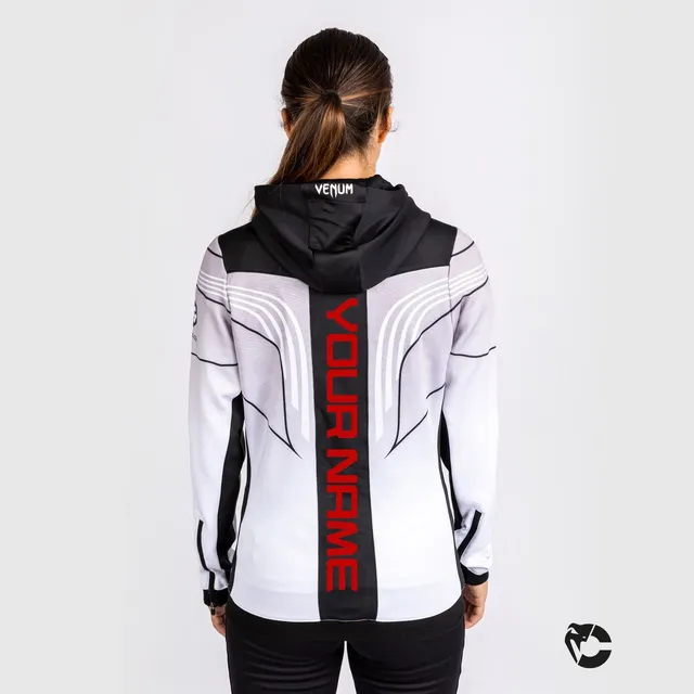 ufc-venum-authentic-fight-night-2-0-walkout-hoodie-damen-personalisiert-wei image 1