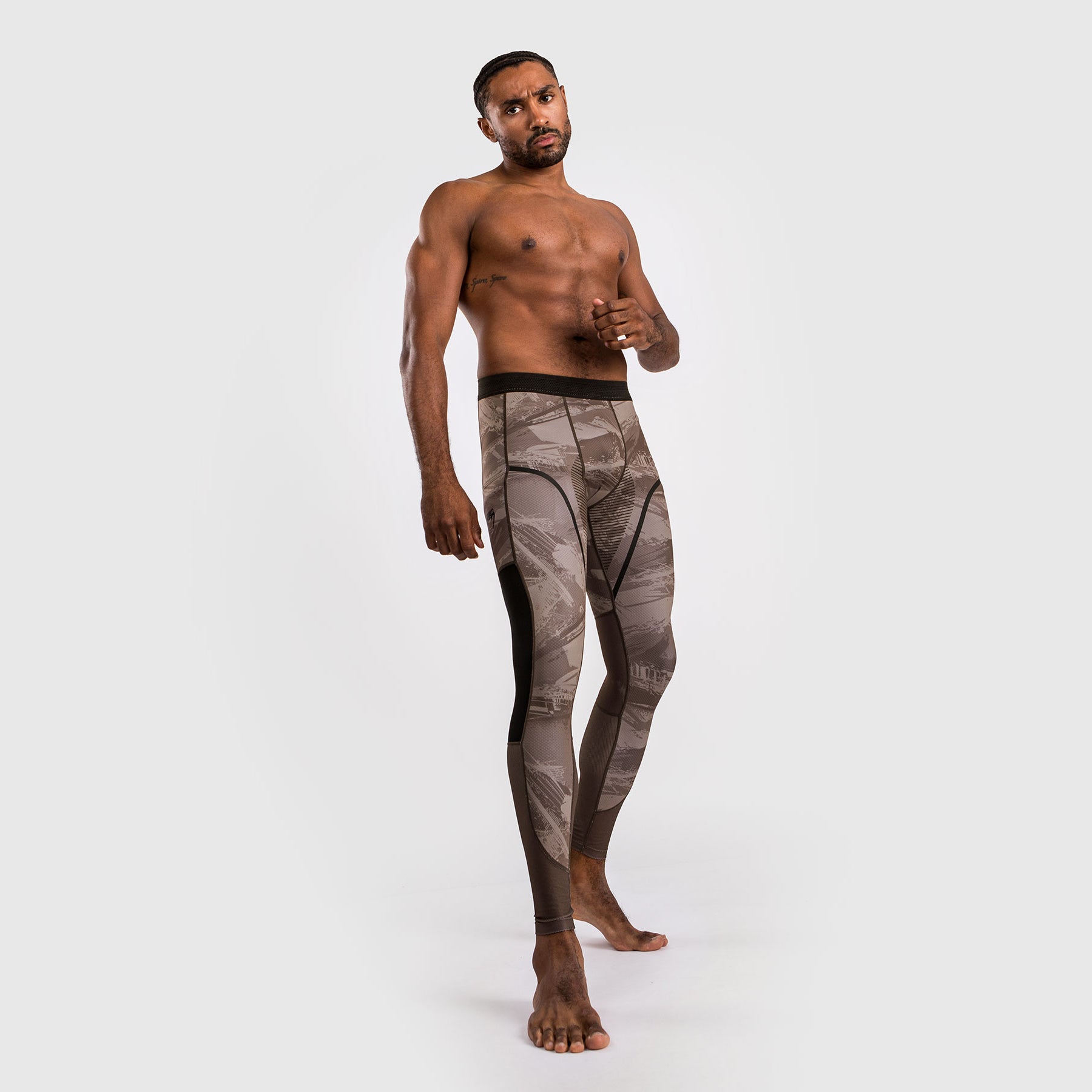 venum-electron-3-0-kompressionshose-sand-beige image 4