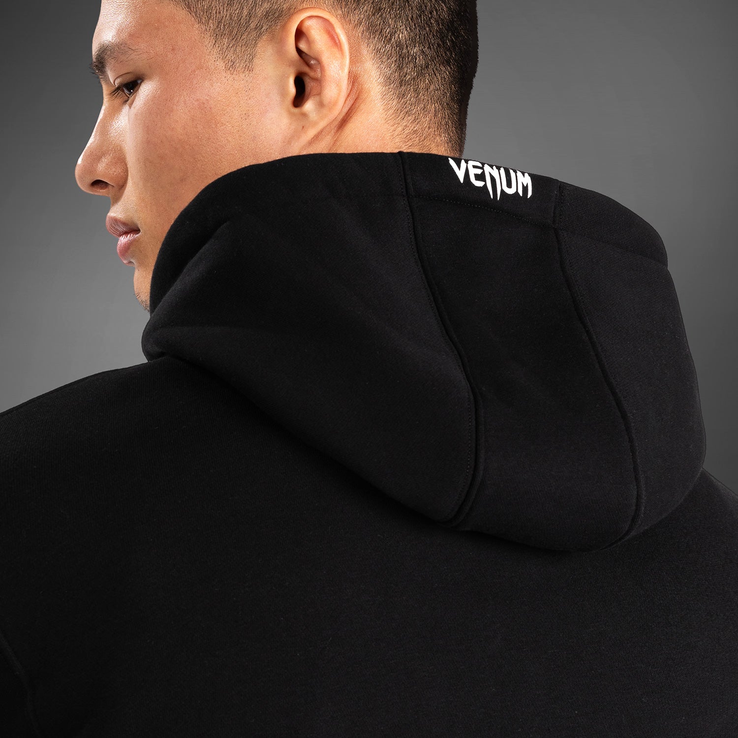 ufc-fusion-by-venum-replica-herren-pullover-hoodie-schwarz image 2
