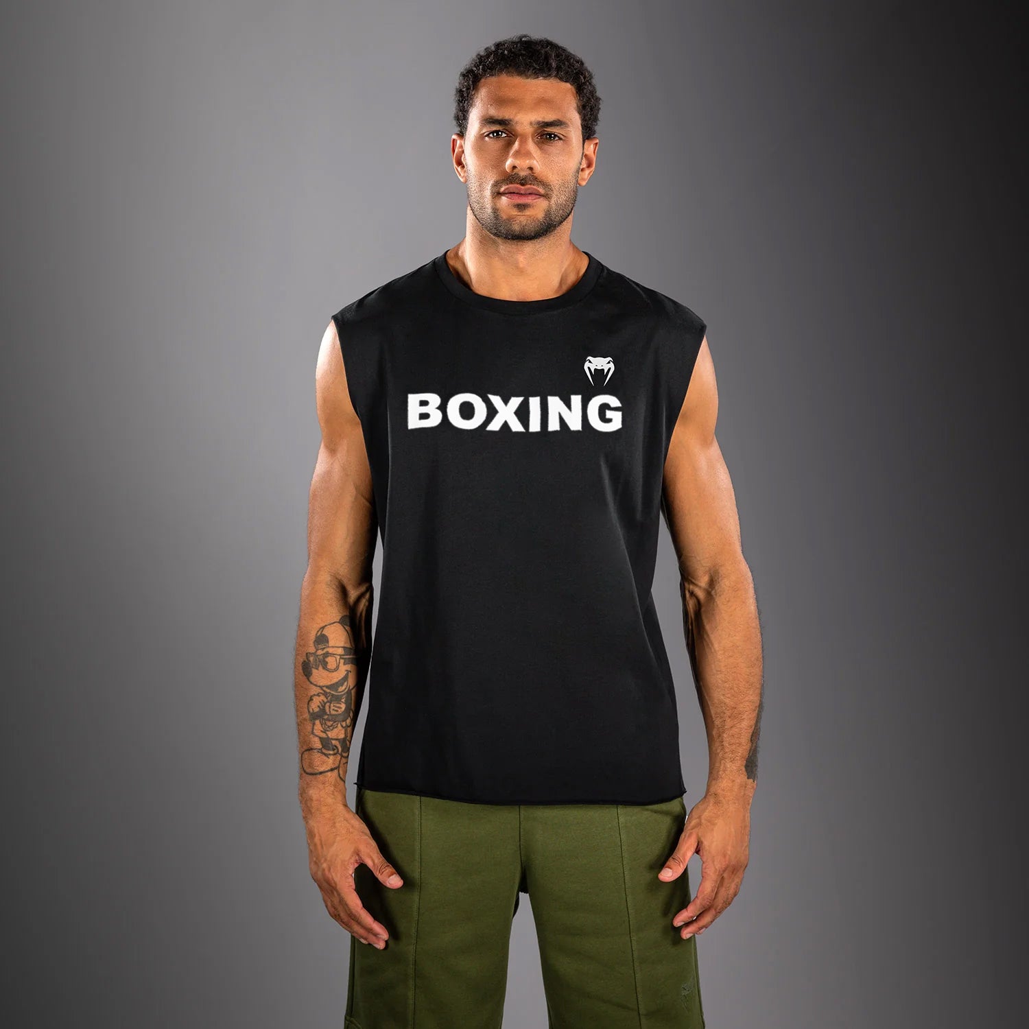 venum-boxing-vt-rmelloses-t-shirt-herren-schwarz image 1