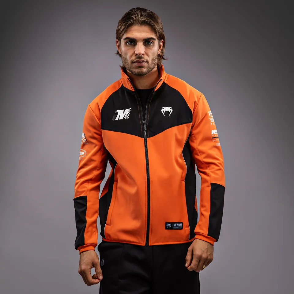 venum-motorsport-softshell-jacke-tangerine-orange image 1