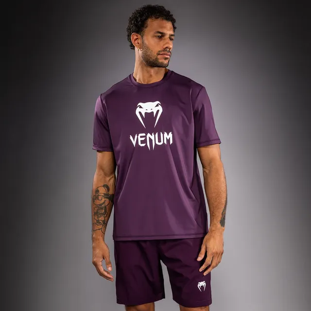 venum-classic-dry-tech-t-shirt-dunkelviolett-herren-performance-shirt-kurzarm image 1