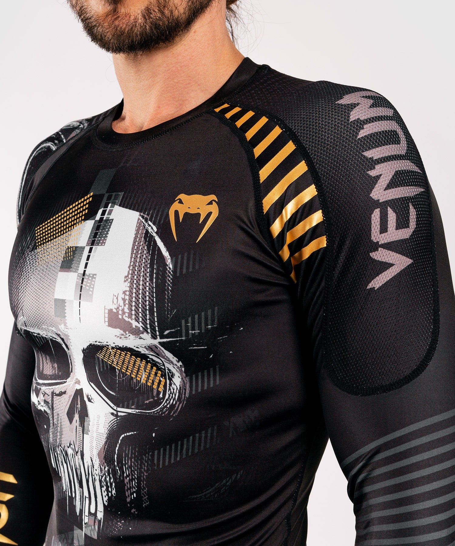 venum-skull-rashguard-langarm-schwarz image 7