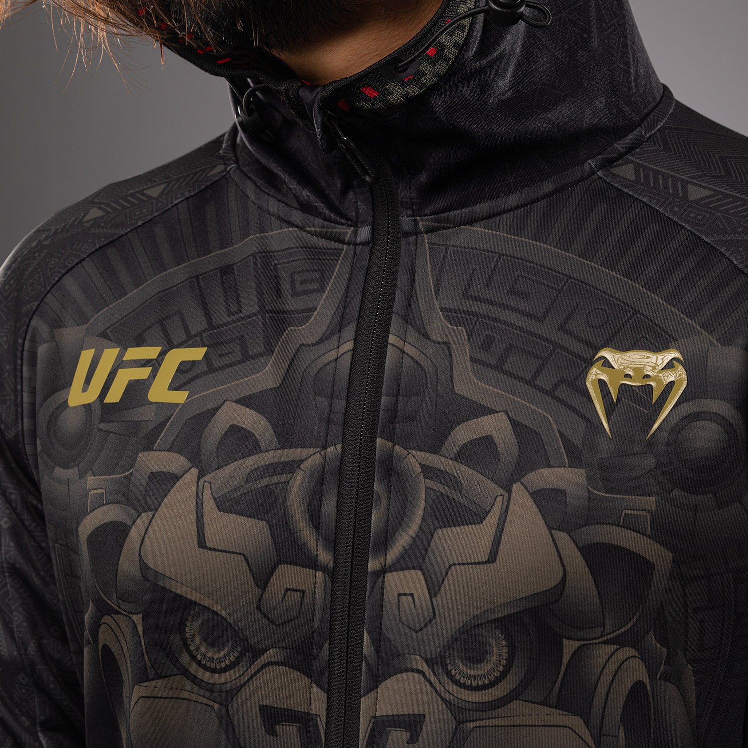 noche-ufc-2-0-by-venum-authentic-fight-night-walkout-hoodie-herren-schwarz image 4