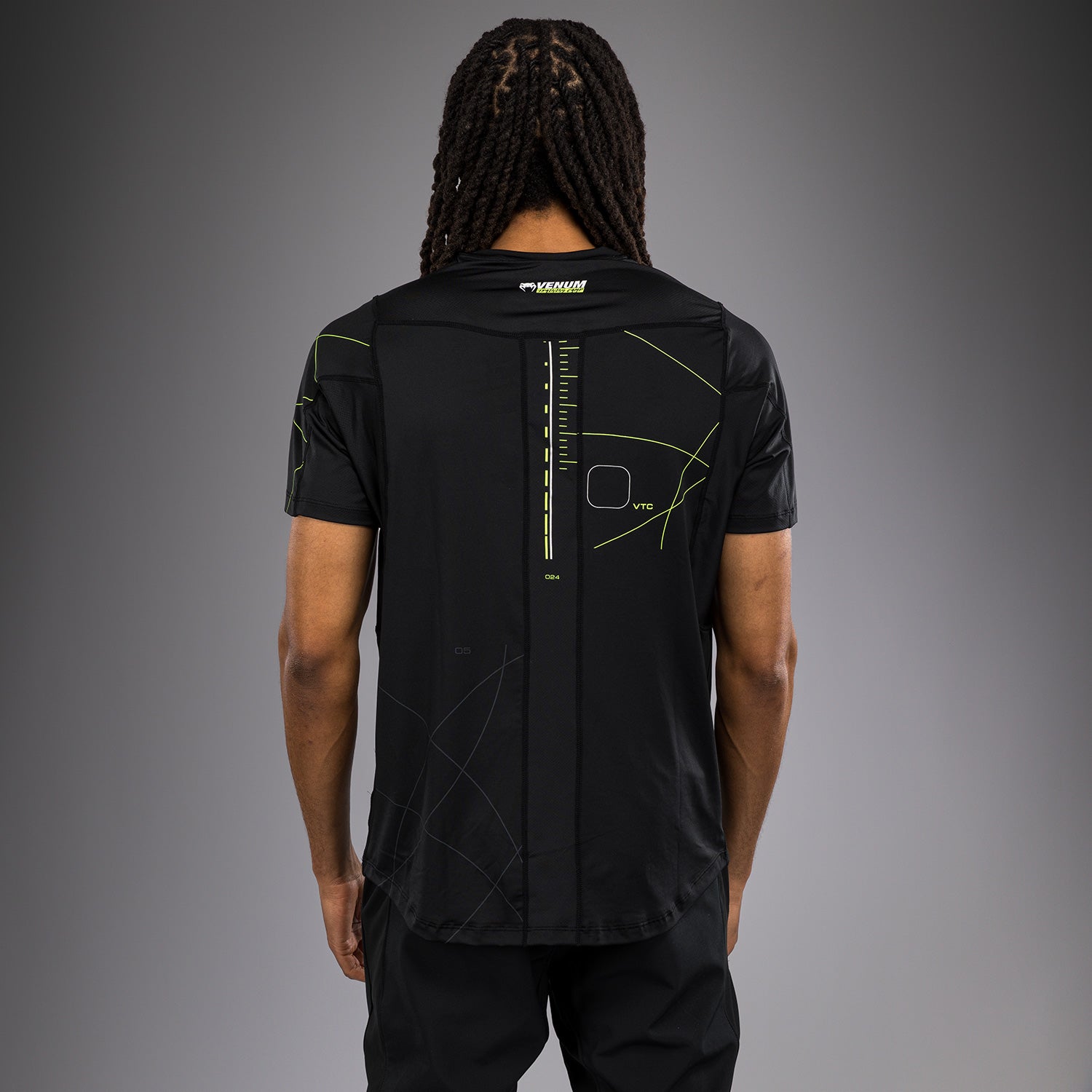 venum-training-camp-4-0-dry-tech-t-shirt-herren-schwarz-neongr-n image 3