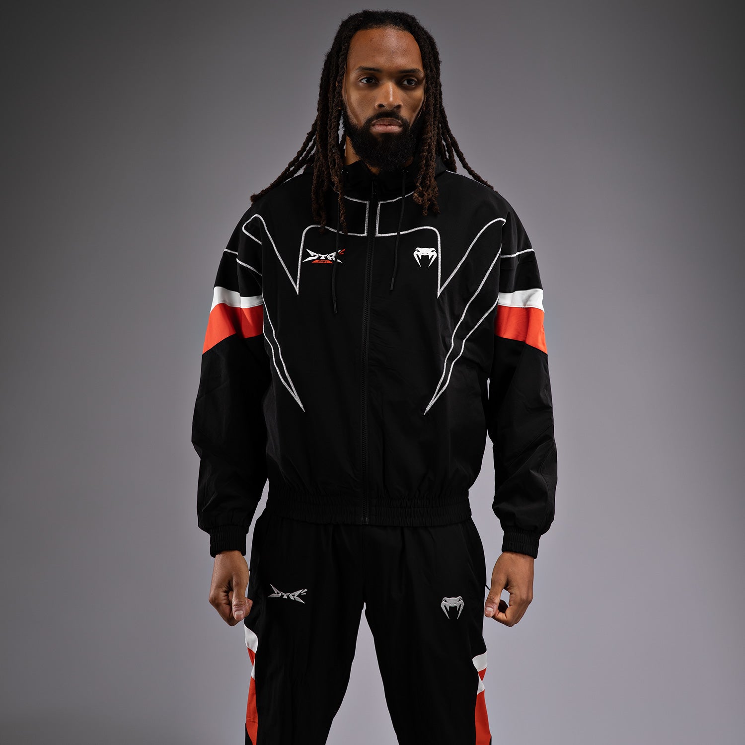 venum-x-dtr-fight-attack-90-trainingsanzugjacke-schwarz-orange image 1