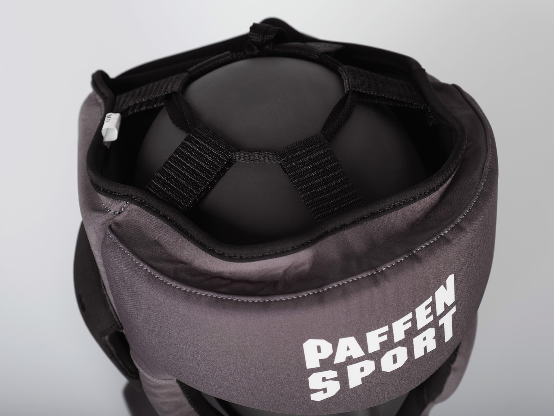 paffen-sport-clean-dry-waschbarer-kopfschutz-f-rs-training-grau-schwarz image 5