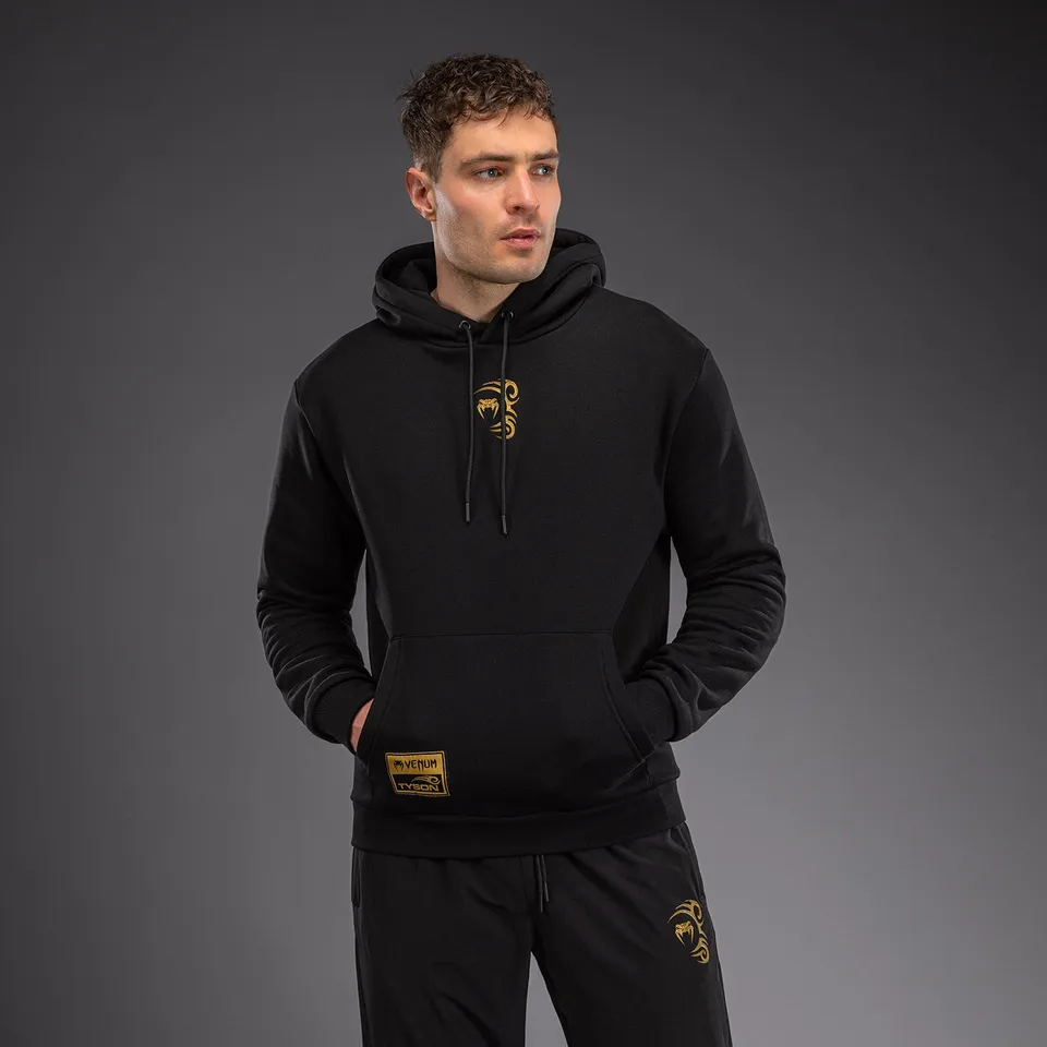 venum-x-mike-tyson-tiger-hoodie-herren-schwarz-gold image 1