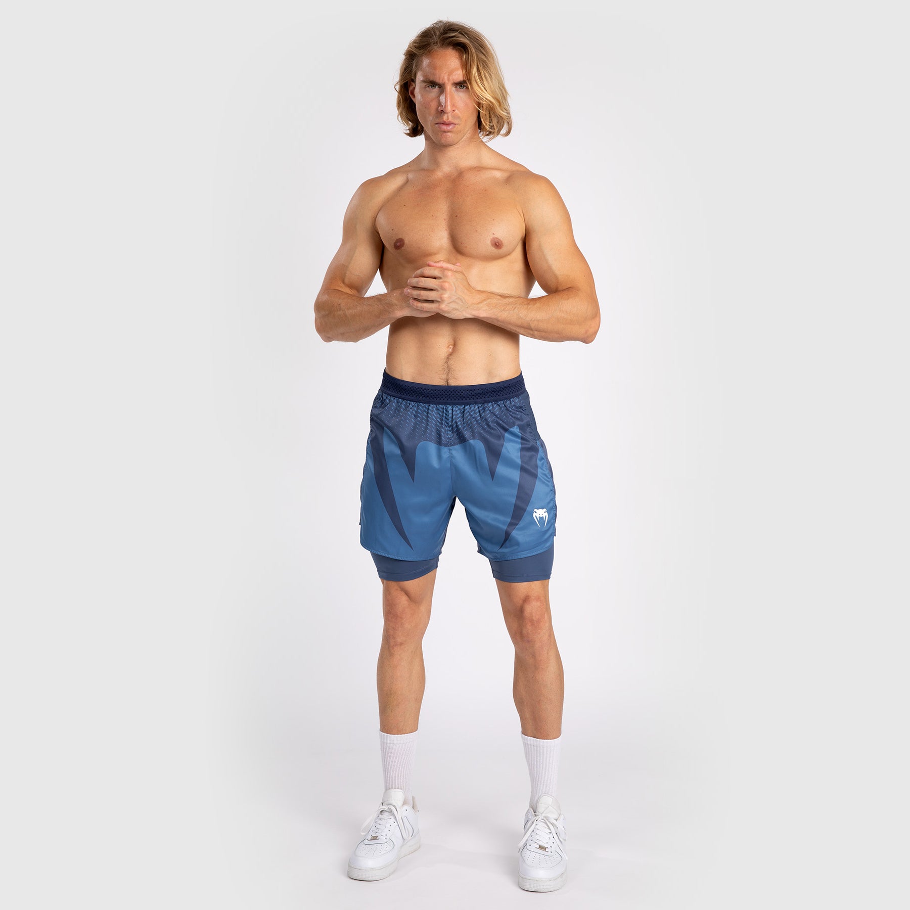 venum-attack-herren-fightshorts-marineblau image 4