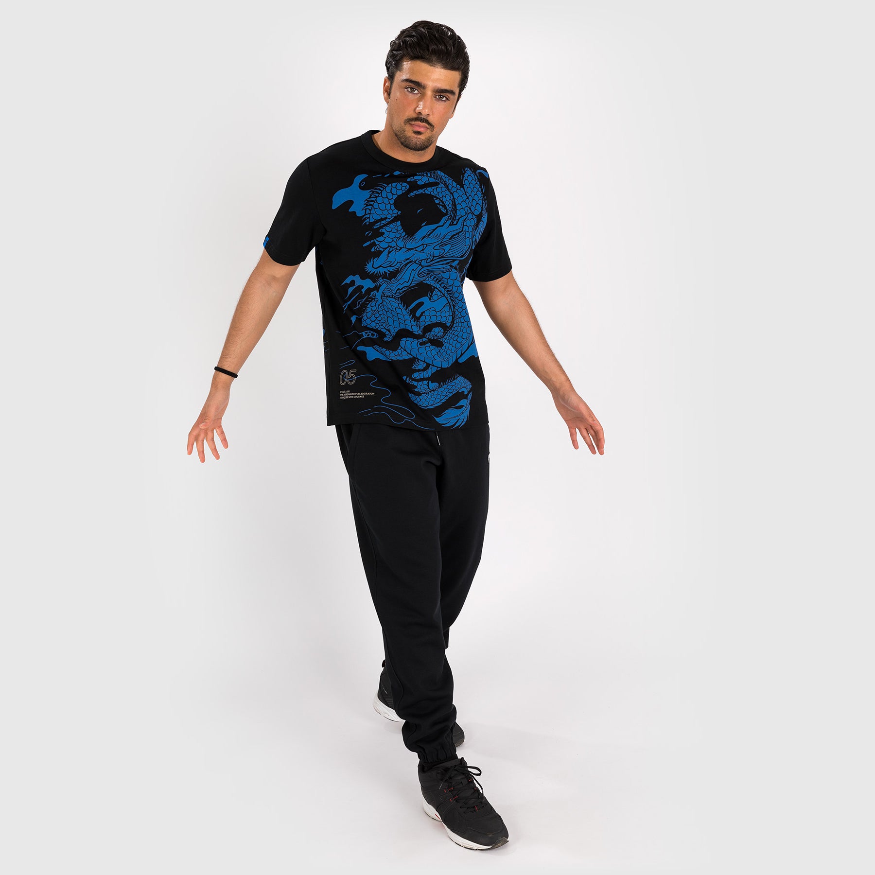 venum-dragon-s-flight-herren-t-shirt-mitternachtsblau image 4