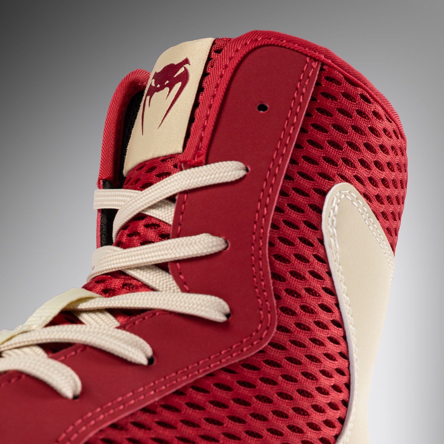venum-contender-boxschuhe-rubinrot-elfenbein image 4