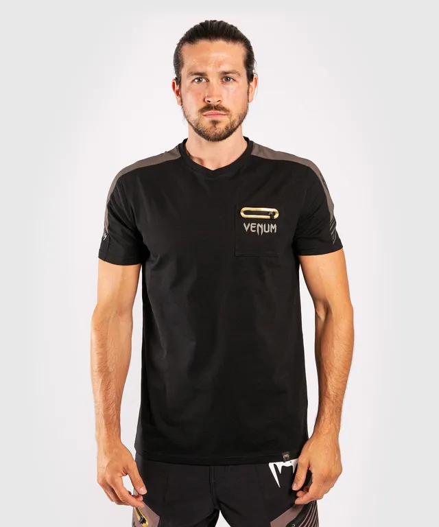 venum-cargo-t-shirt-herren-schwarz-grau image 1