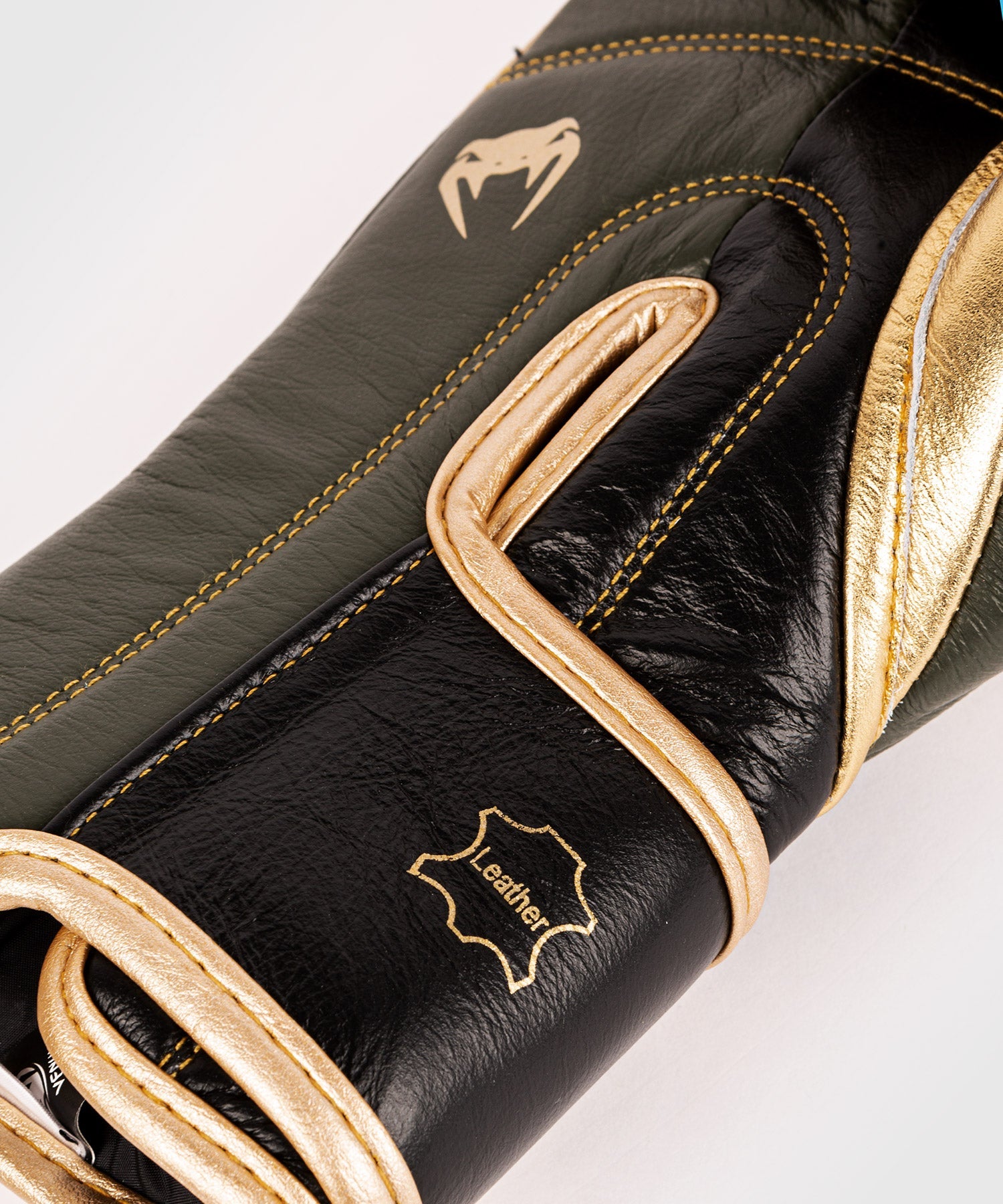 venum-hammer-professionelle-boxhandschuhe-klettverschluss-khaki-gold image 4
