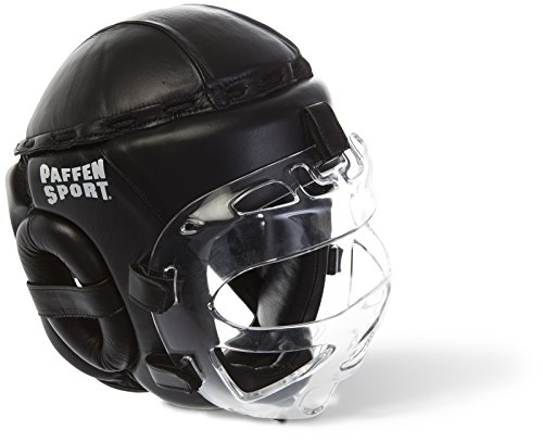 paffen-sport-contact-t-kopfschutz-mit-gesichtsschutz-leder image 4