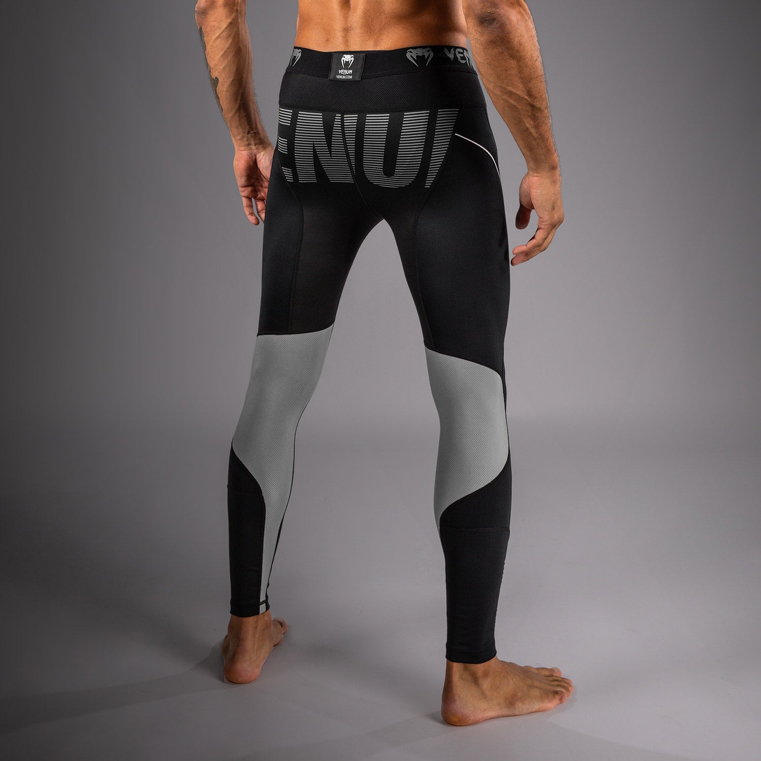 venum-adrenaline-spats-schwarz-silbergrau image 3