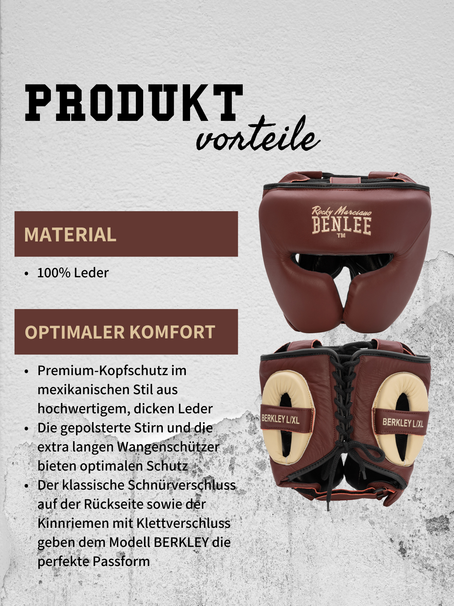 benlee-berkley-kopfschutz-aus-leder-mexican-style image 8