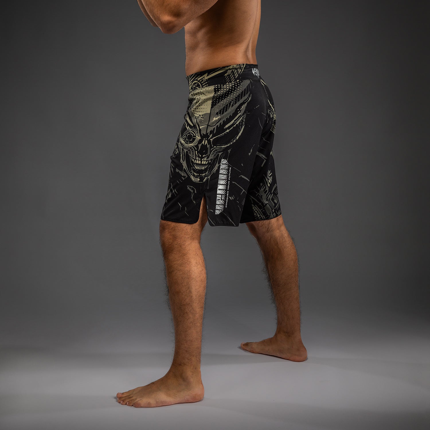 venum-invader-fightshorts-kampfhose-herren-schwarz-sand image 7
