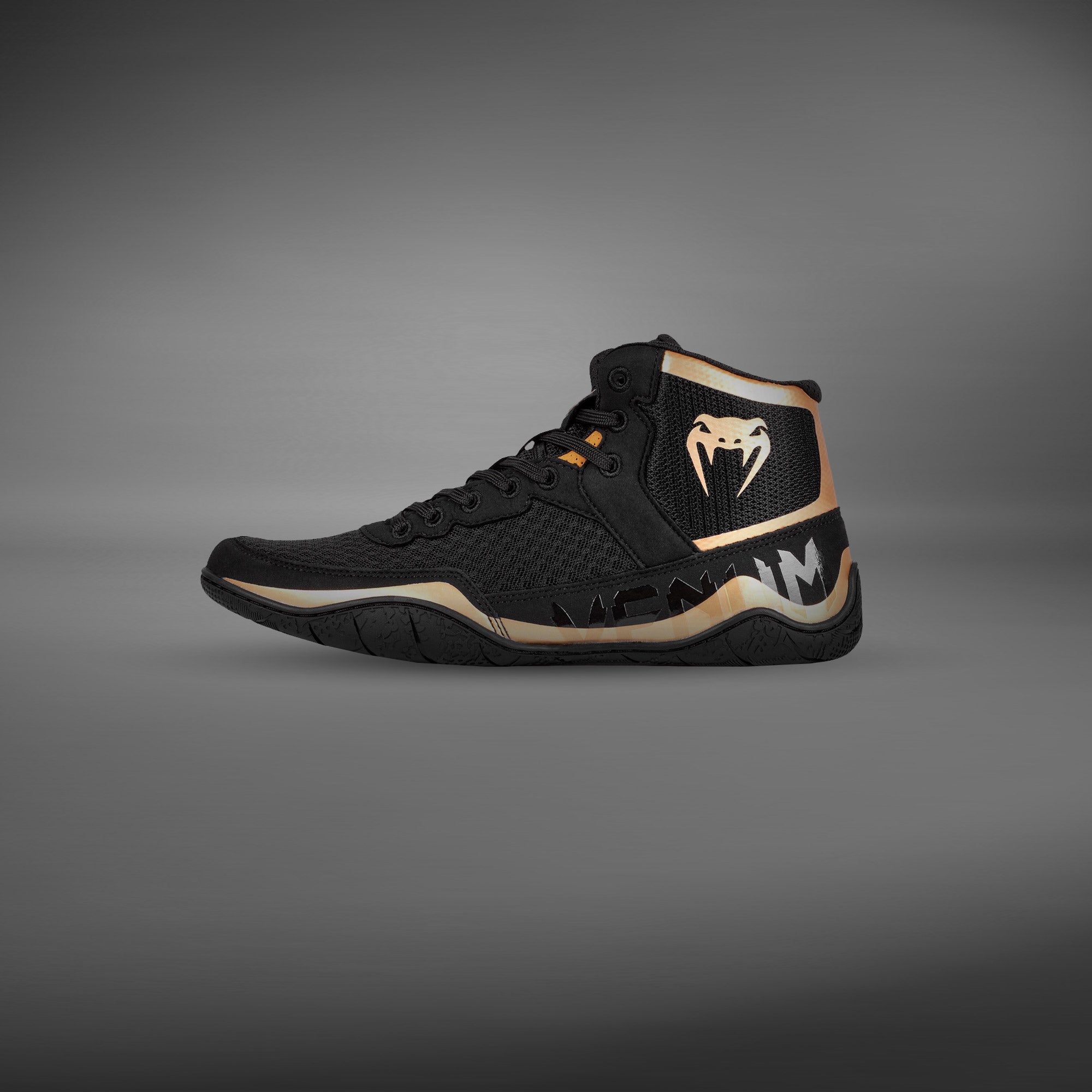 venum-elite-wrestling-schuhe-schwarz-bronze image 2