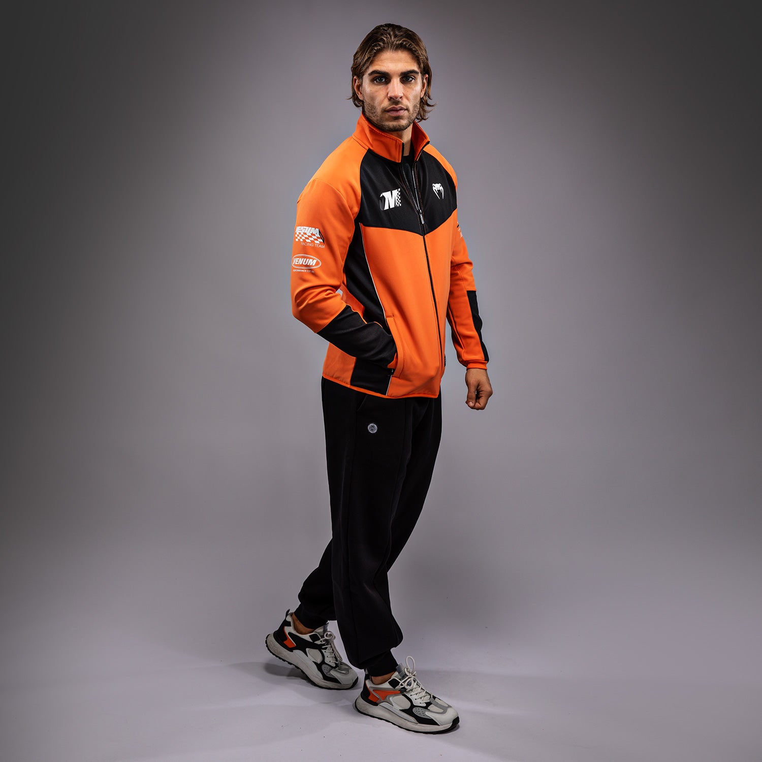 venum-motorsport-softshell-jacke-tangerine-orange image 3
