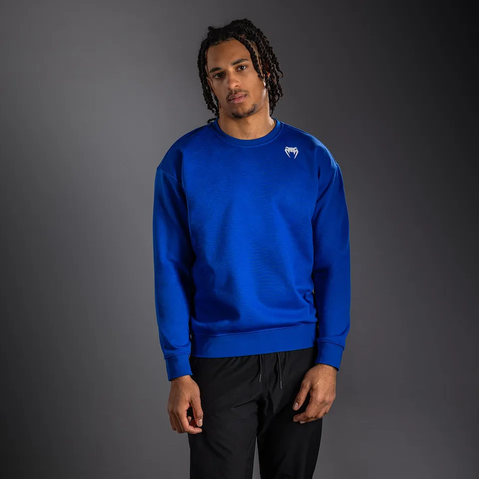 venum-lineup-fleece-crew-sweatshirt-k-nigsblau-wei image 1