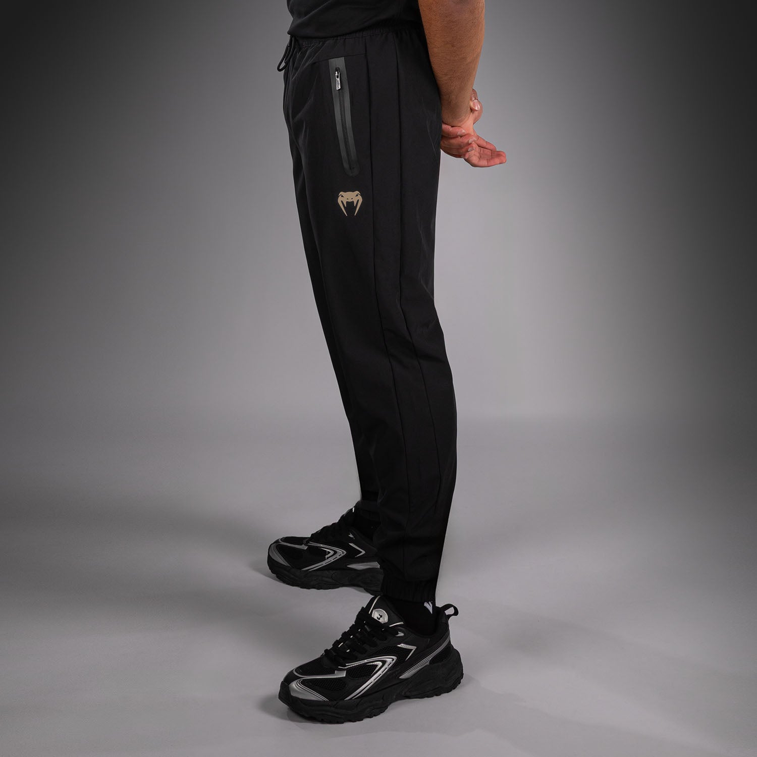 venum-adrenaline-jogginghose-schwarz-sand image 3
