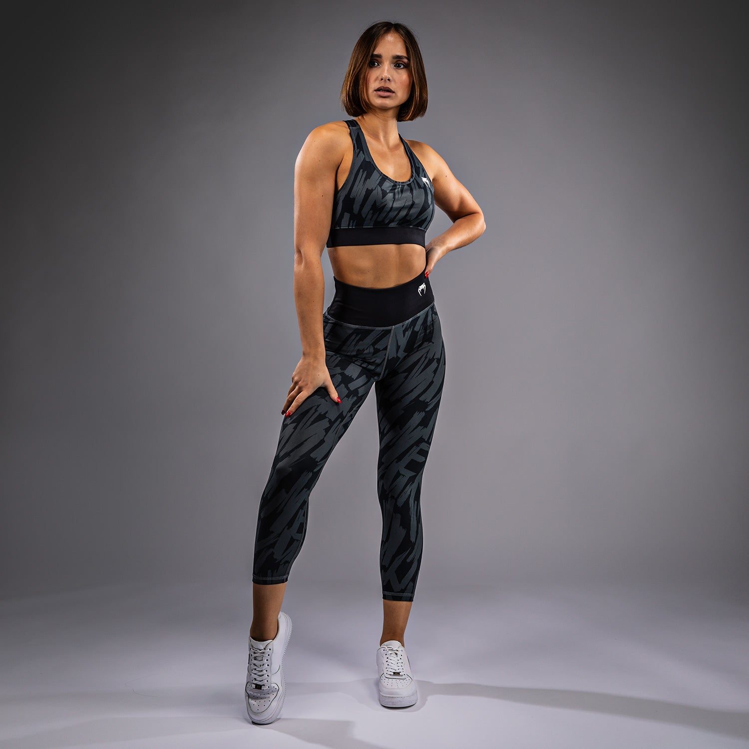 venum-graffiti-frauen-7-8-leggings-urban-kohle image 2