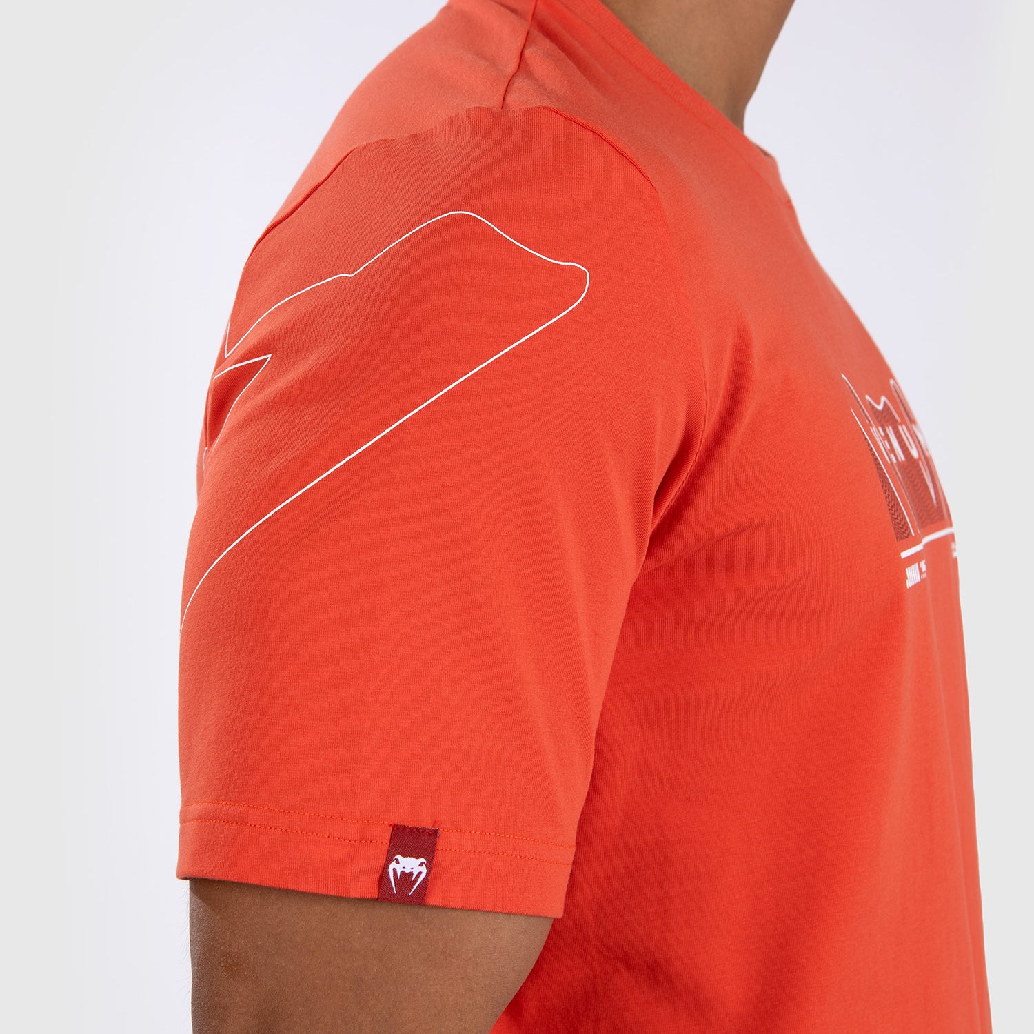 venum-snake-print-t-shirt-fluo-orange-herren image 6