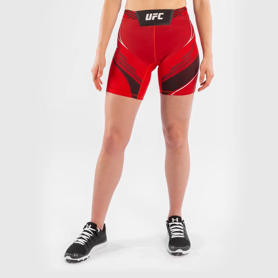 ufc-venum-authentic-fight-night-damen-vale-tudo-shorts-long-fit-rot image 1