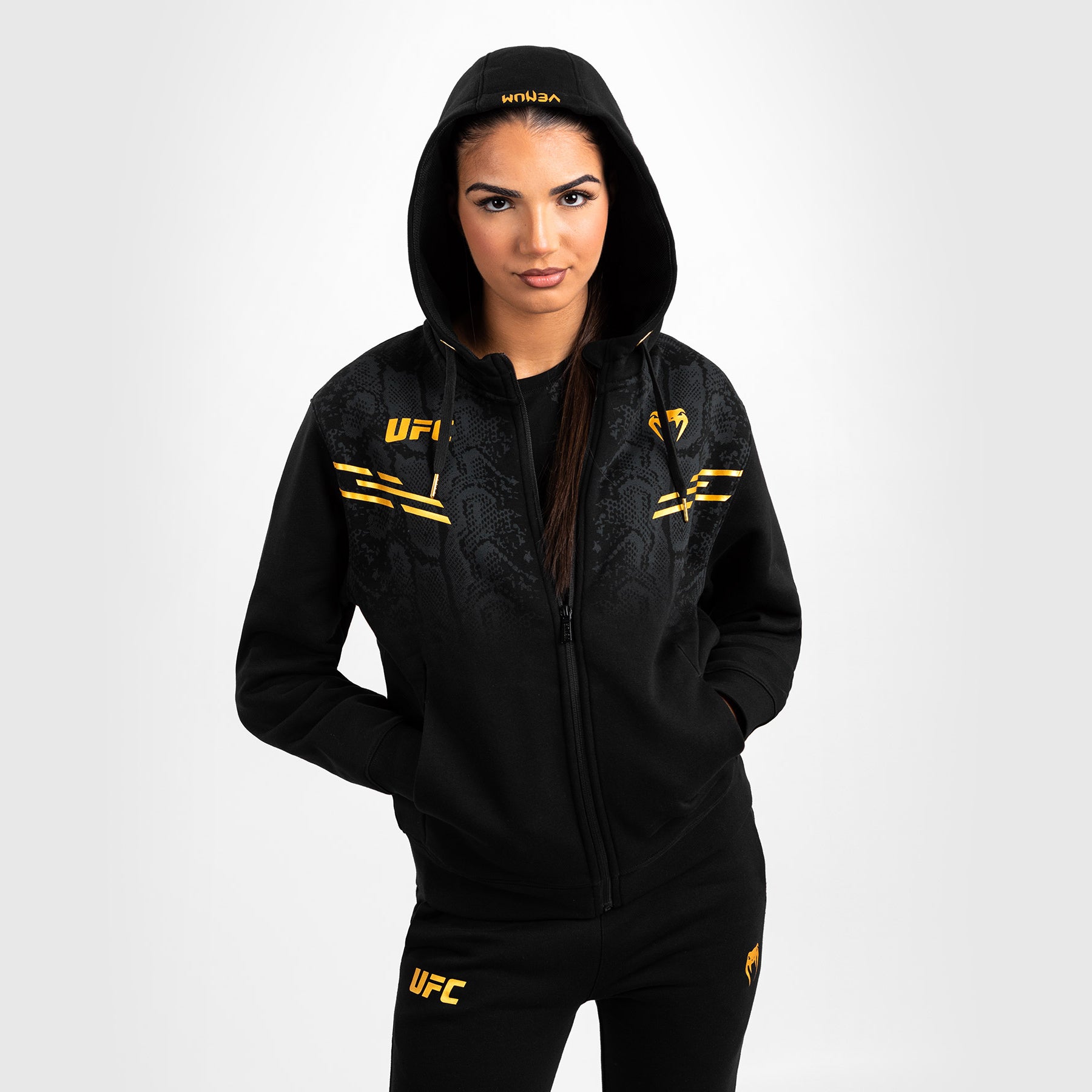 venum-ufc-adrenaline-replica-zip-hoodie-damen-champion image 6