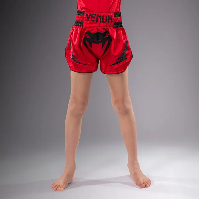 venum-inferno-kinder-thai-shorts-kirschrot image 1