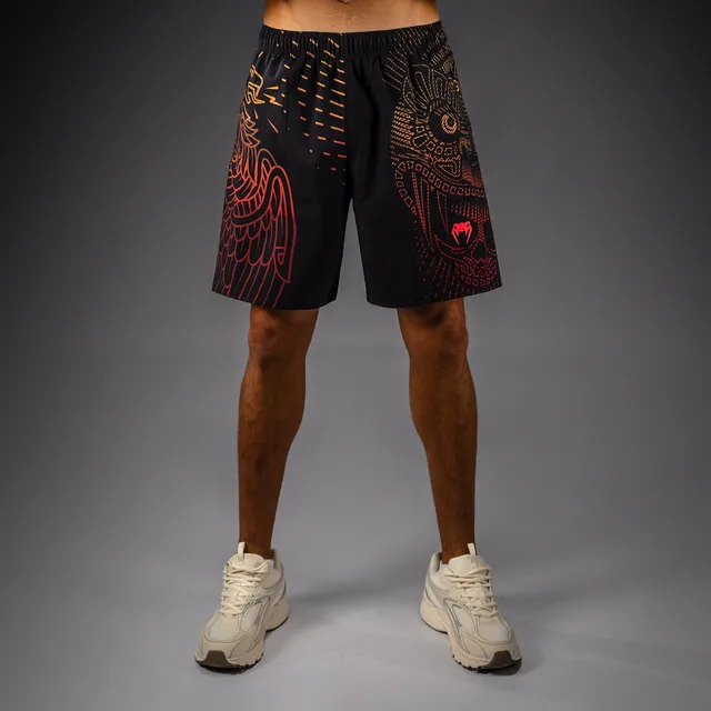 venum-quetzal-fury-trainingsshorts-herren-schwarz-fury-rot-tangerine image 1